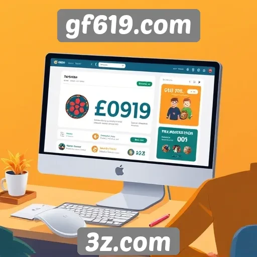 Análise da interface do usuário do gf619.com